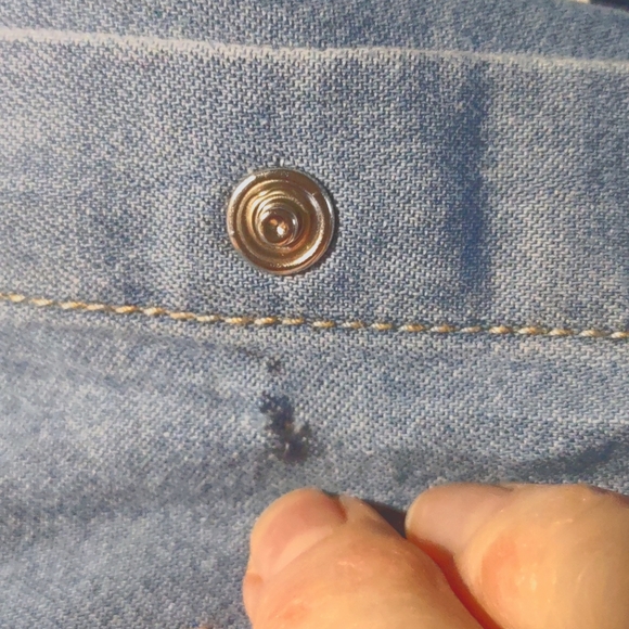 Lone Star, Juniors Sz Med, Lt Weight Cotton Denim Jacket, Snap Front, NWTs - Picture 12 of 15